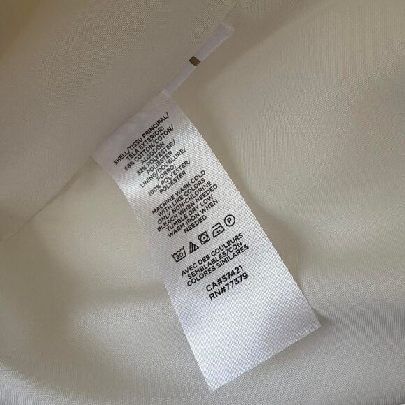 Ann Taylor Women's White Jacket - Picture 7 of 7